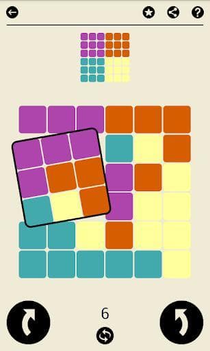 Ruby Square: logical puzzle game (700 levels)