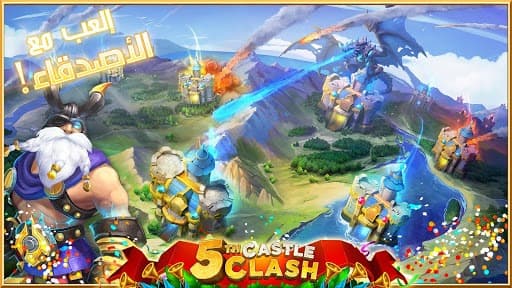 Castle Clash: فريق الشجعان