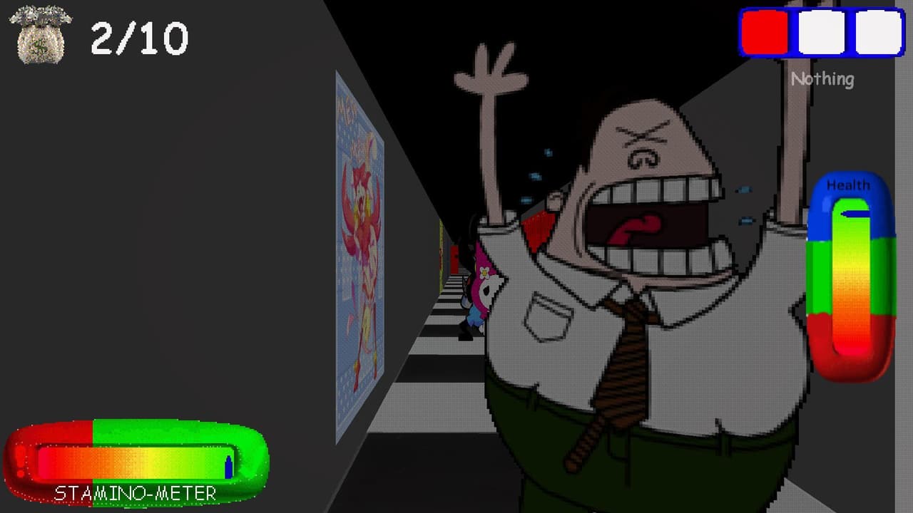 JOLLY and Georgiger Stops Brawniestline25 (A Baldi And Barnerror Stops Aiden Mod) screenshot 5