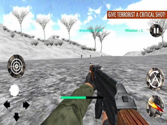 War Brave Sniper: Snow Mountai