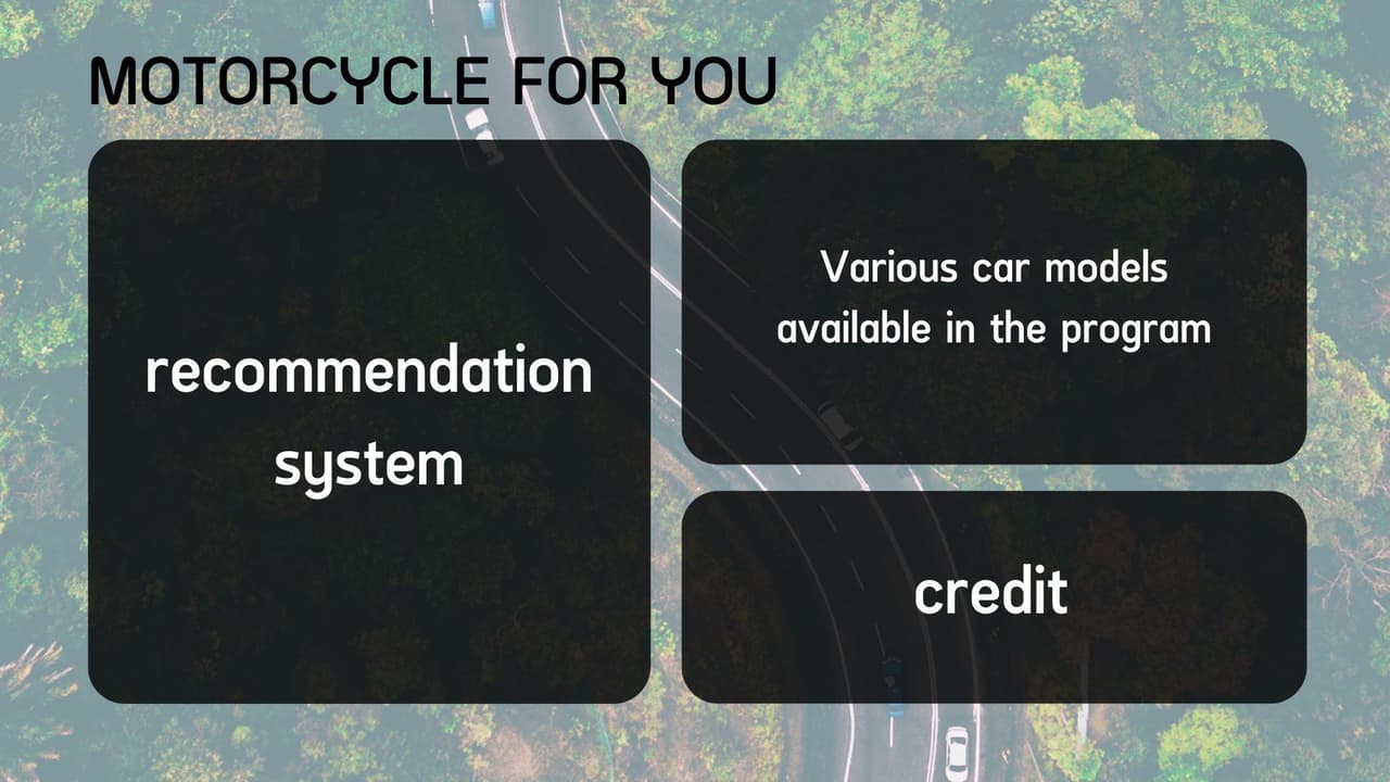 MOTORCYCLE FOR YOU