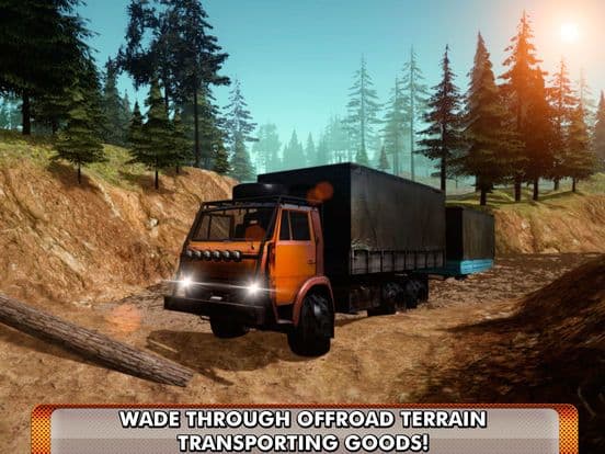 Offroad Truck Driving Simulator 3D screenshot 2
