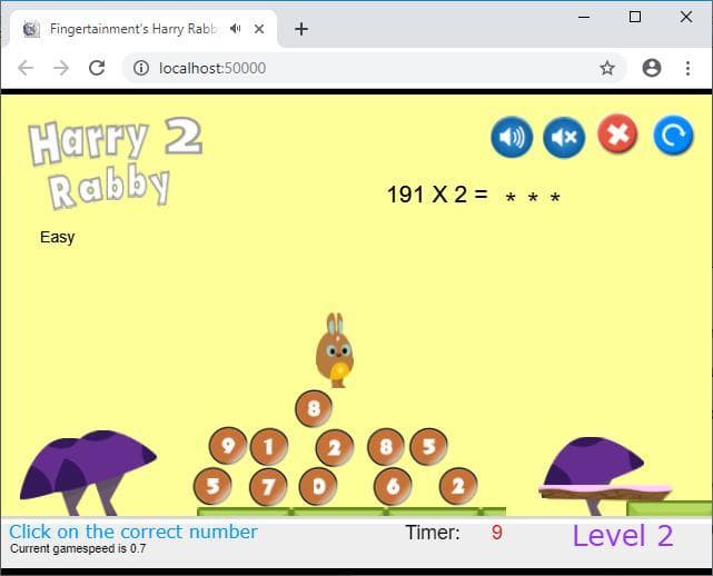 HarryRabby 2 Multiply by even numbers FREE Version screenshot 5