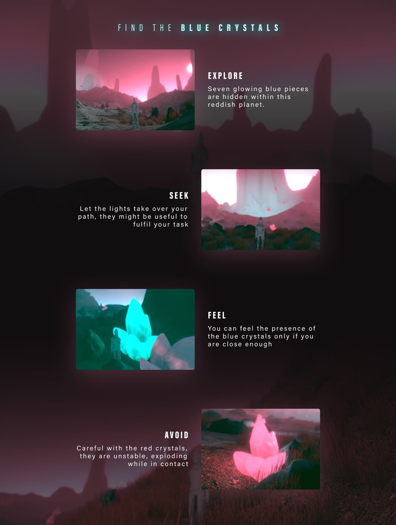Reddish: Blue Crystals Hunt screenshot 2