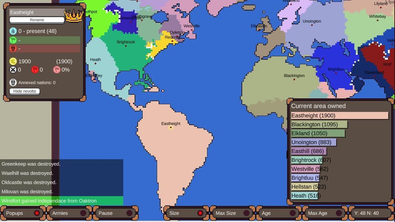 Ages of Conflict: World War Simulator screenshot 2