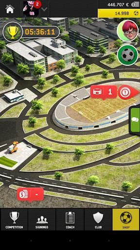 Striker Manager 2016 (Soccer) screenshot 2