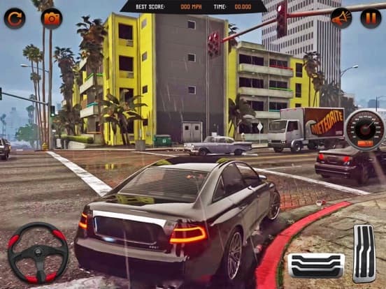 Car Driving Simulator: SUV screenshot 2