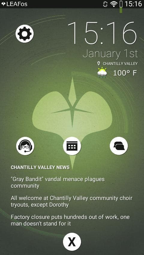 LeafOS screenshot 2