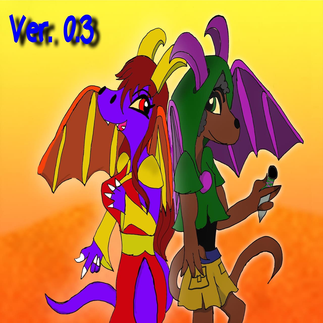 Red Crystal Dragon 05