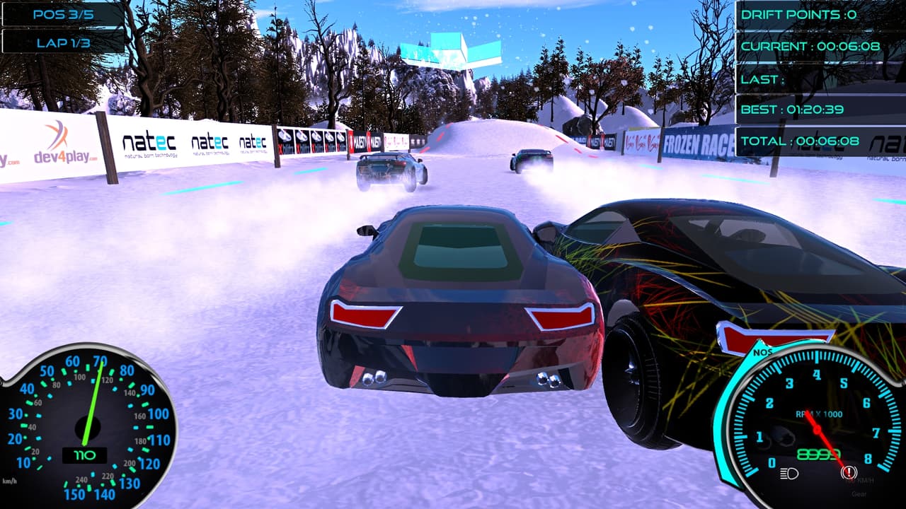 Frozen Drift Race (itch) screenshot 5