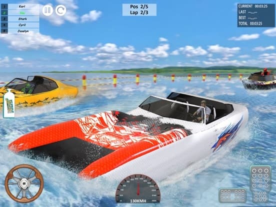 Speed Boat Driving Game 2021 screenshot 5