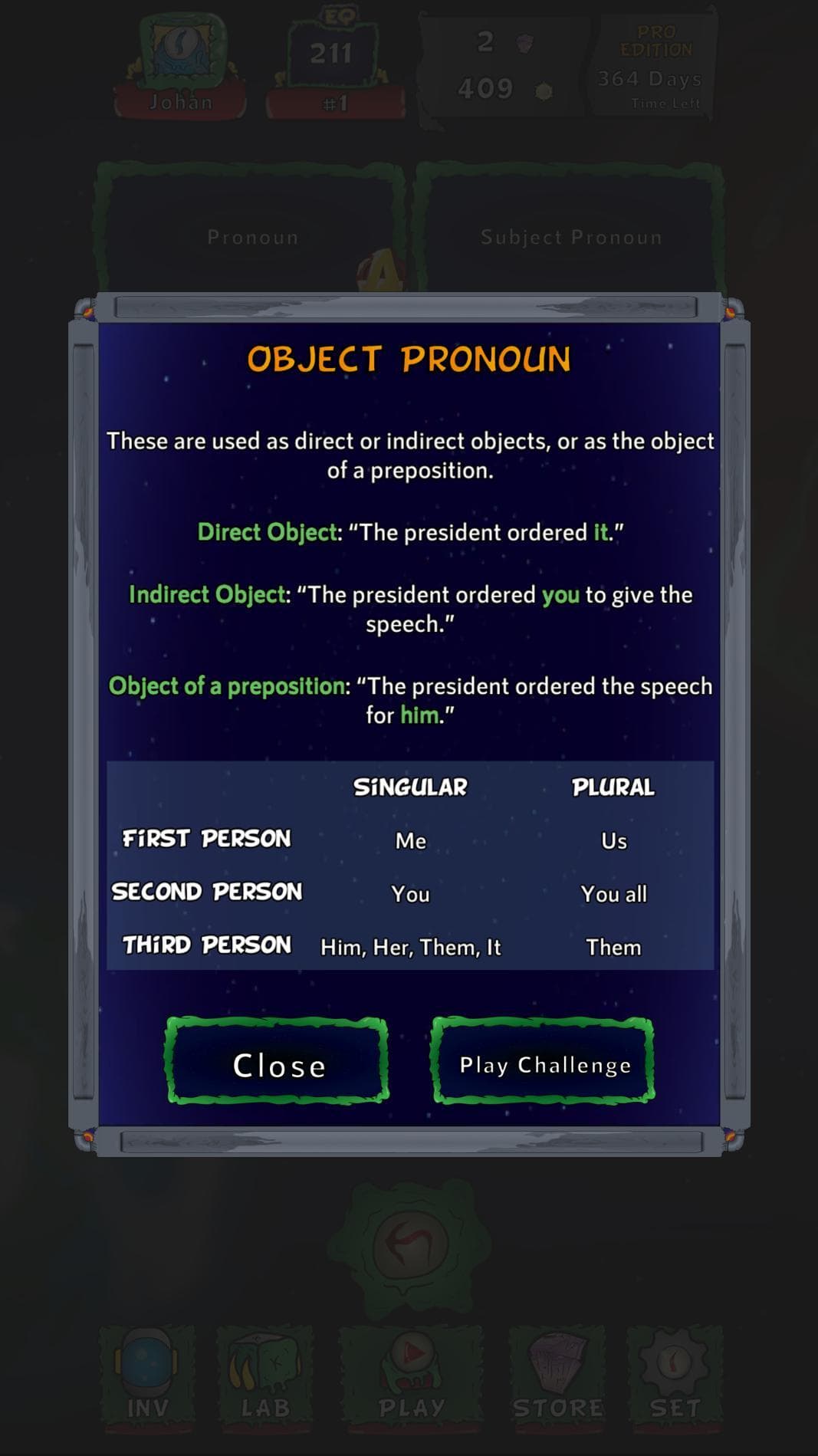 GramMars Wars - Grammar Game screenshot 4