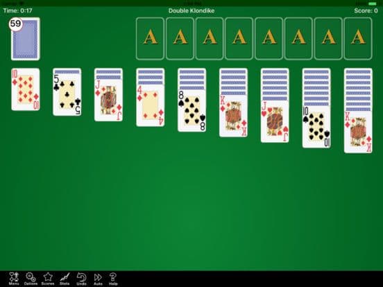 Double Klondike V2 screenshot 5