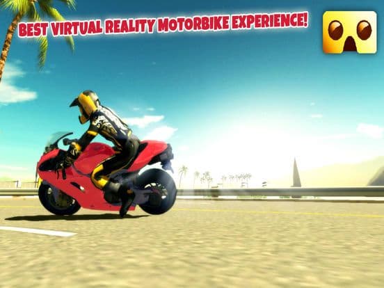 VR Motorbike Simulator: VR Game for Google Cardboard