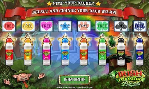 Irish Treasure Rainbow Bingo FREE screenshot 5