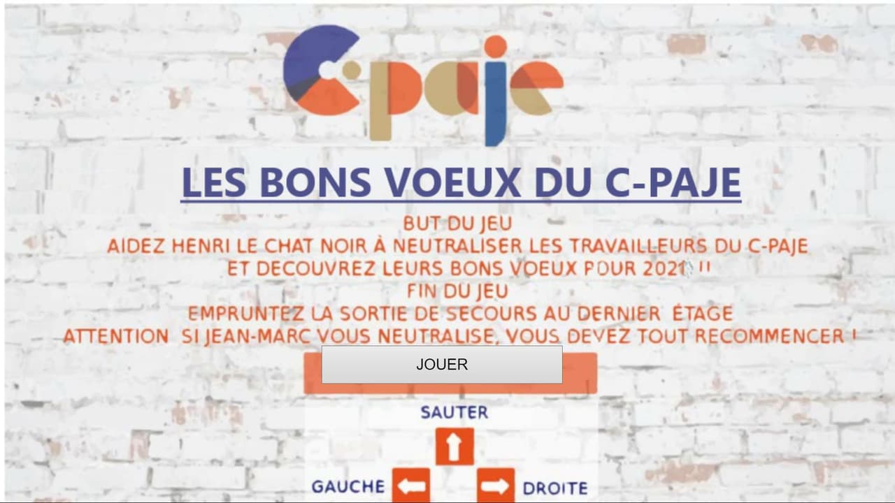 Les bons vœux 2021 du C-paje screenshot 2