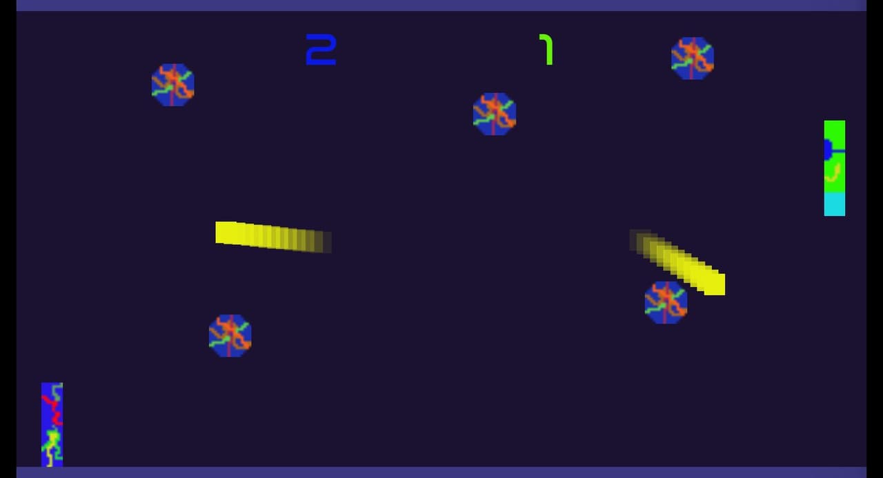 Pong (itch) (Joker Gaming from Game Gen) screenshot 2