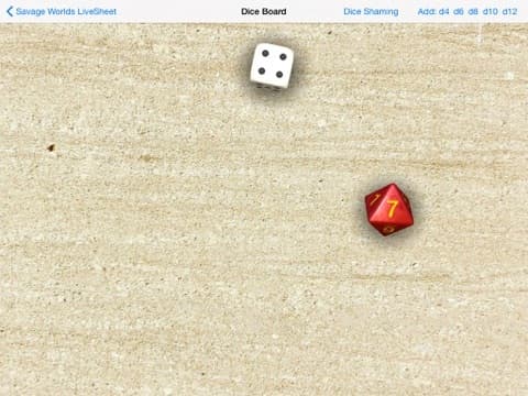 Savage Worlds LiveSheet screenshot 4