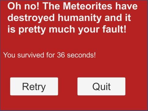 Meteorite Command screenshot 4