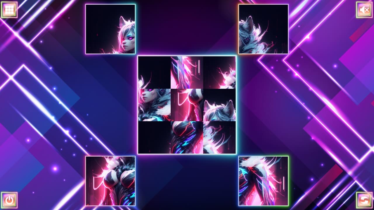 Neon Fantasy: Girls screenshot 2