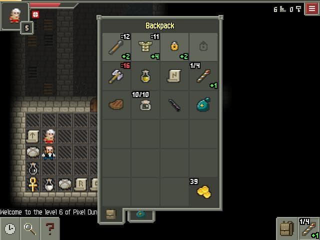 Pixel Dungeon (itch) screenshot 5