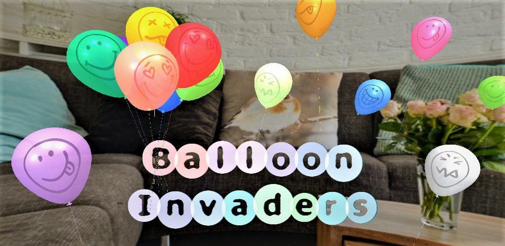 Balloon Invaders AR - Pop Balloons In Your Room 🎈 screenshot 2