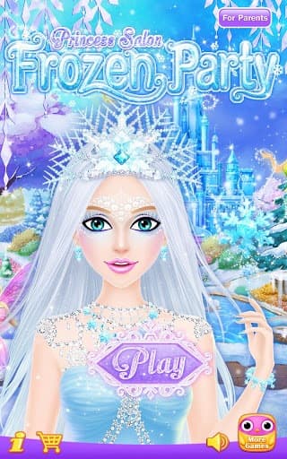 Princess Salon: Frozen Party screenshot 2