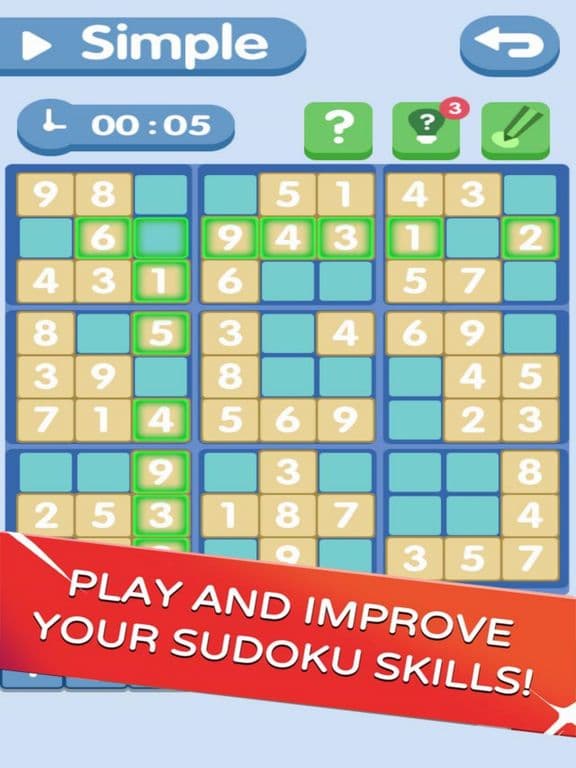 Sudoku!Level Brain screenshot 2