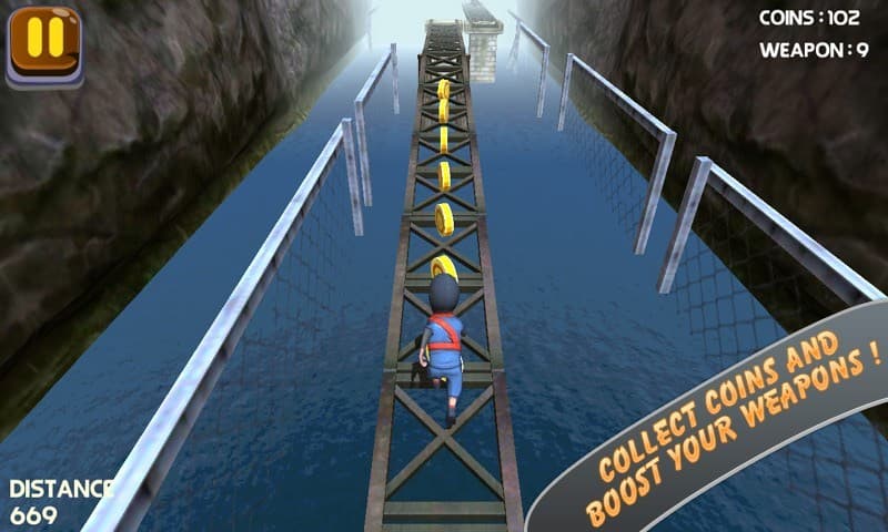 Amazing Ninja Run screenshot 5