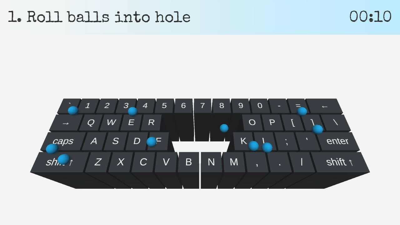 On Key Up: A Game for Keyboards screenshot 4