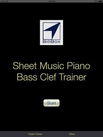 Sheet Music Trainer Piano Bass screenshot 2