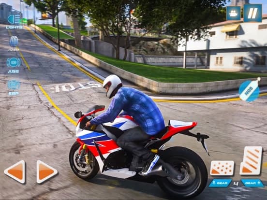 Motorbike Driving Racing Games screenshot 2