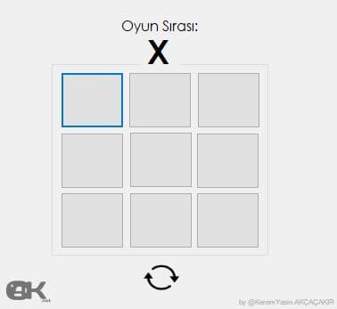 XOX Game (C#) screenshot 2