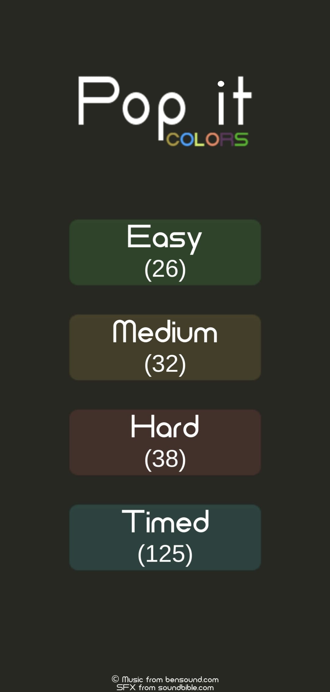 Pop it - Colors screenshot 2