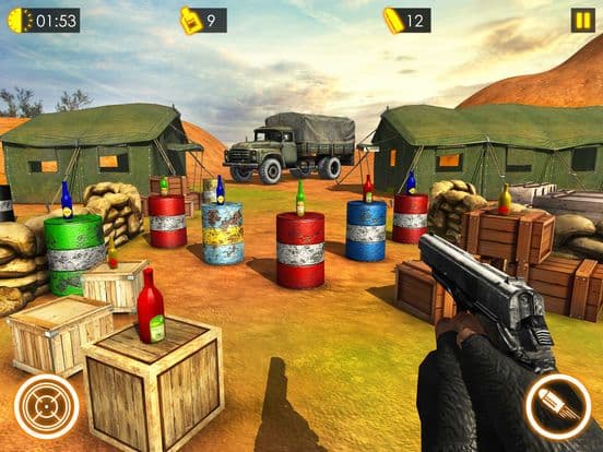 Bottle Shoot 3D Expert - Flipping bottle shooting screenshot 5