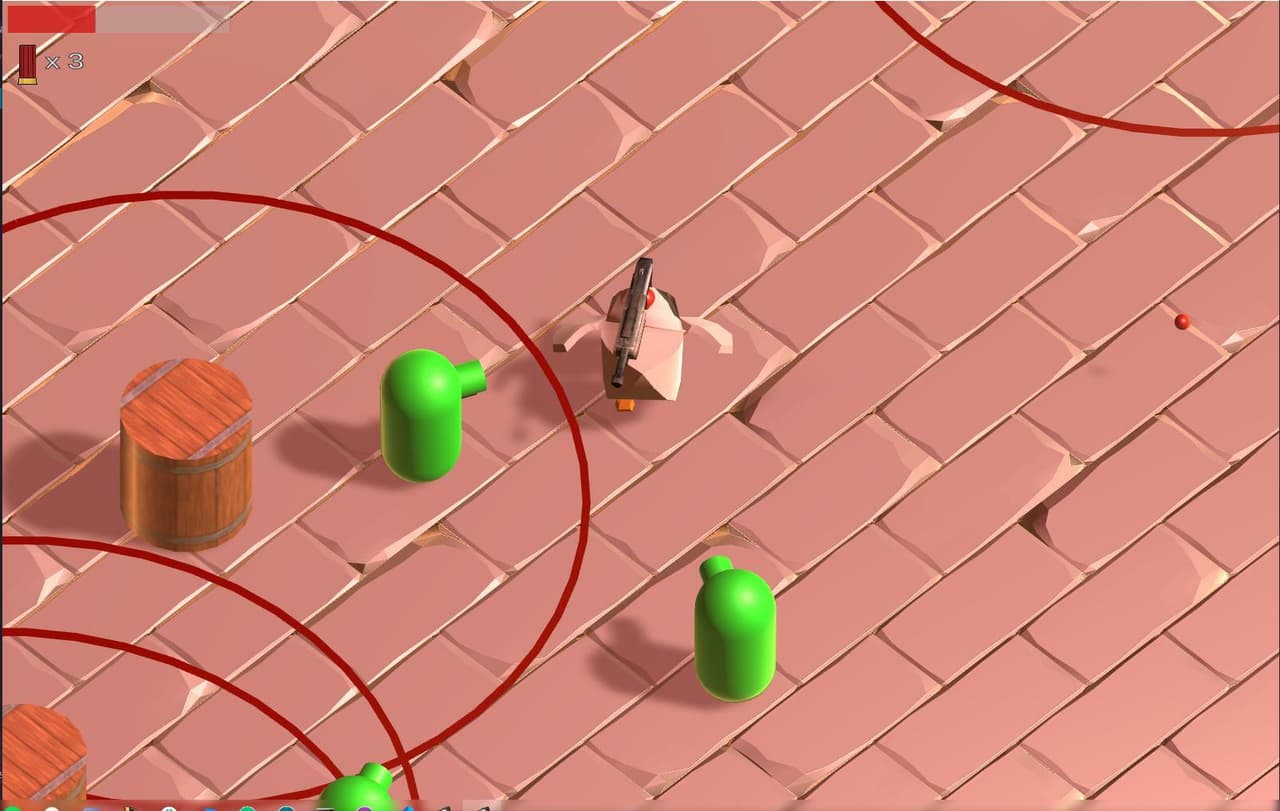 Chick-Guns Headless Adventure screenshot 2