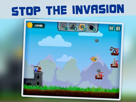 Stickman Catapult Shooting screenshot 3