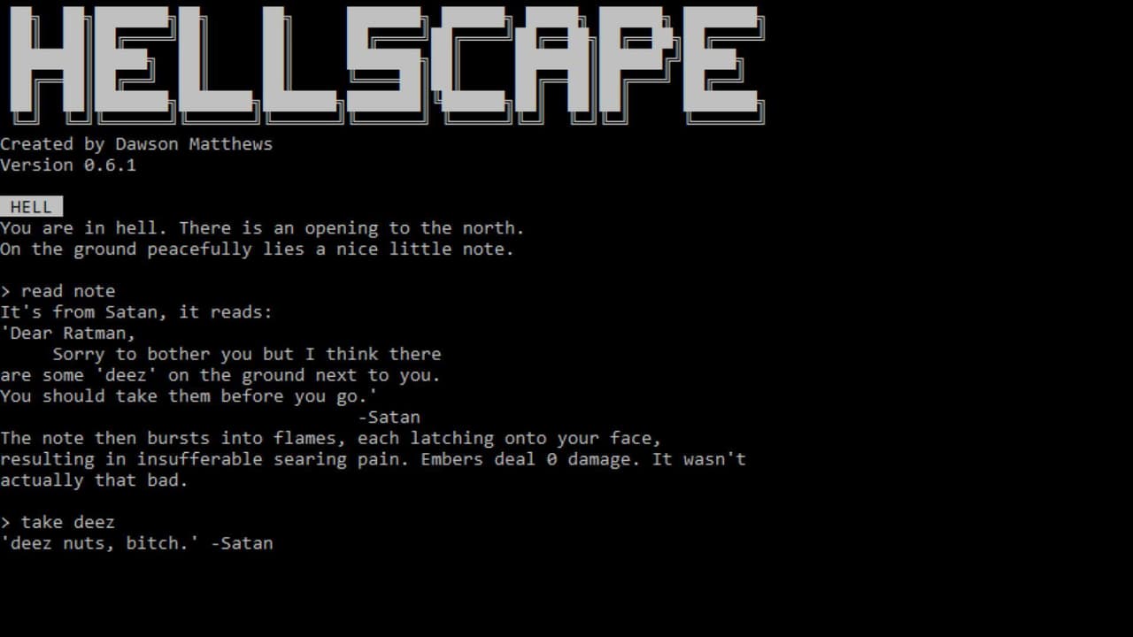 HELLSCAPE (itch) (Dawson Matthews) screenshot 2