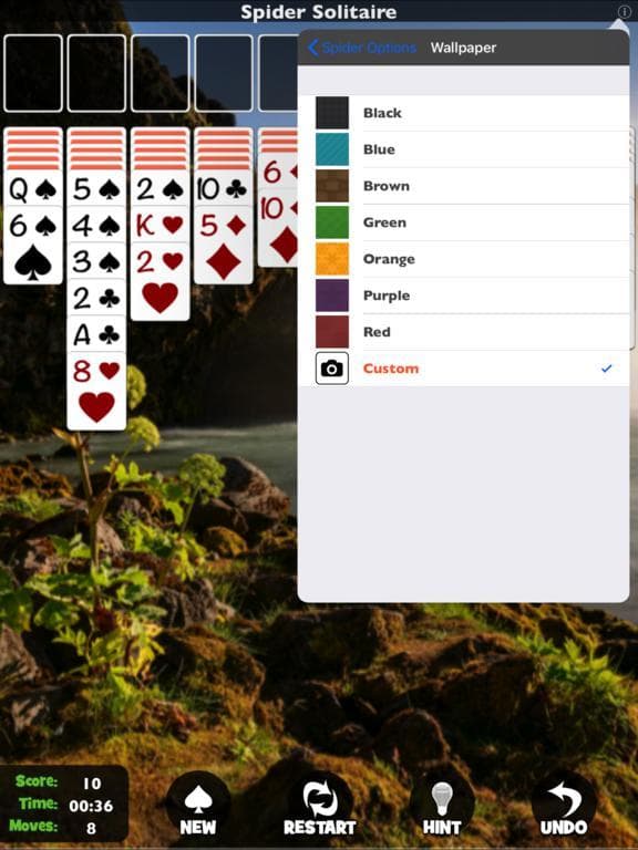 Spider Solitaire [Pokami] screenshot 5