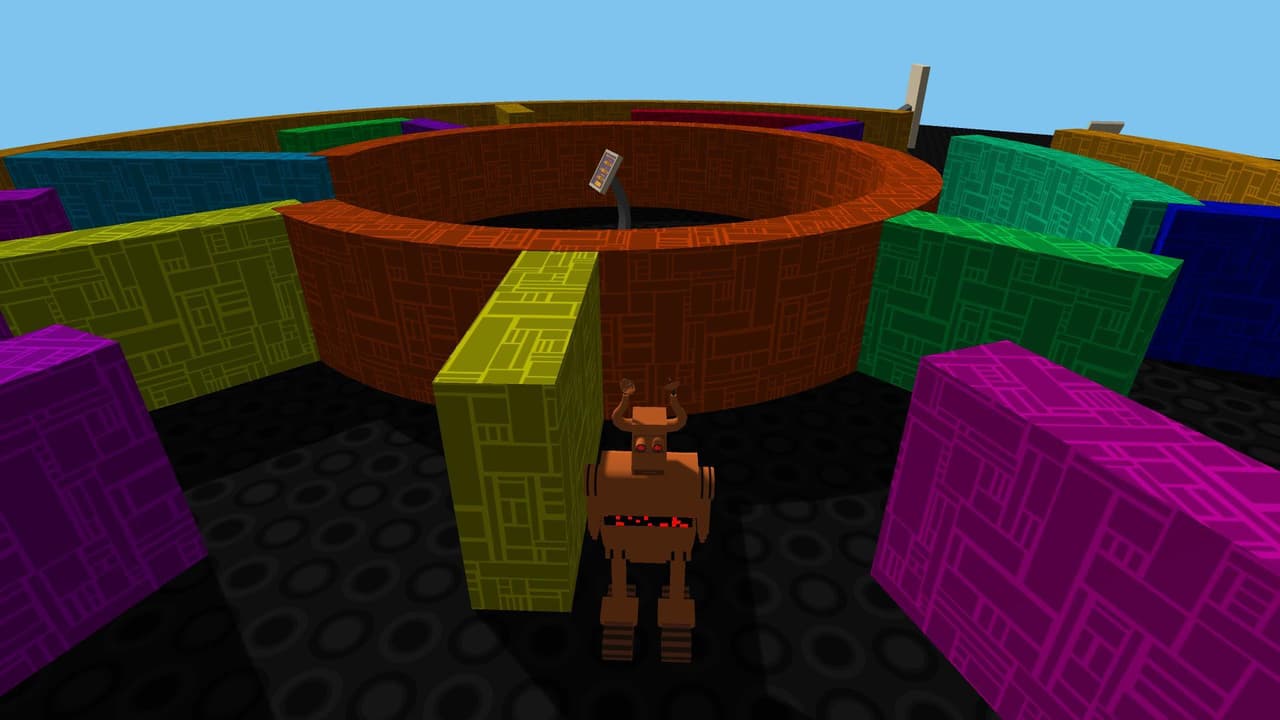 Mechanized Minotaur Circular Maze Demo