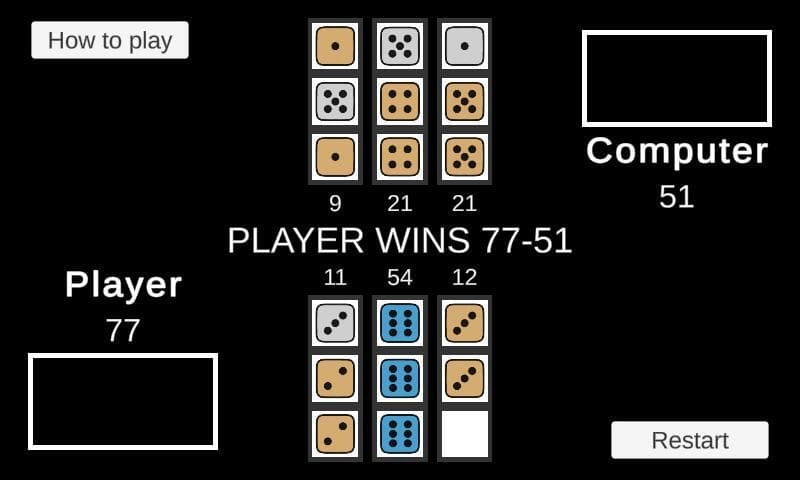 Dice Game (itch) (Romain Fillaudeau)