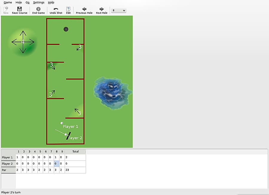 Kolf screenshot 2