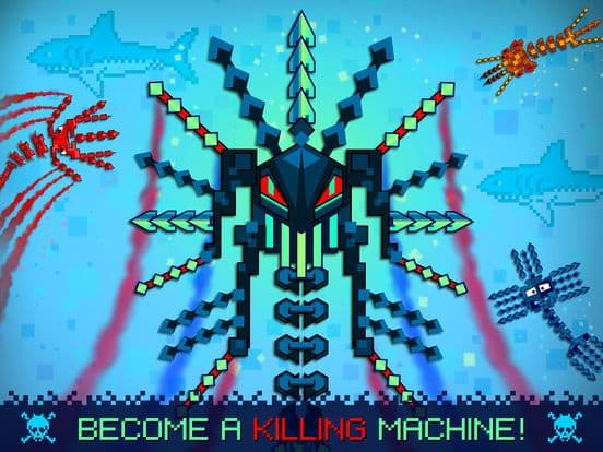 Pixel Sword Fish io screenshot 3