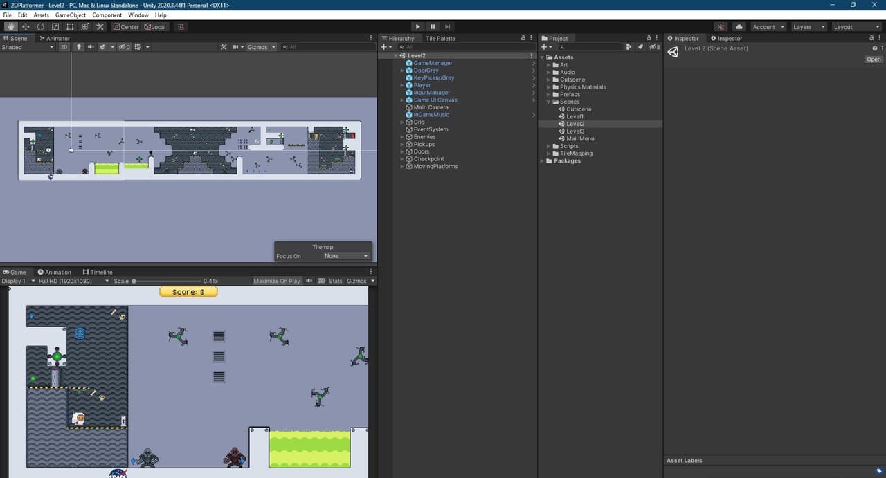 2D Platformer Complete (mehtadak) screenshot 3