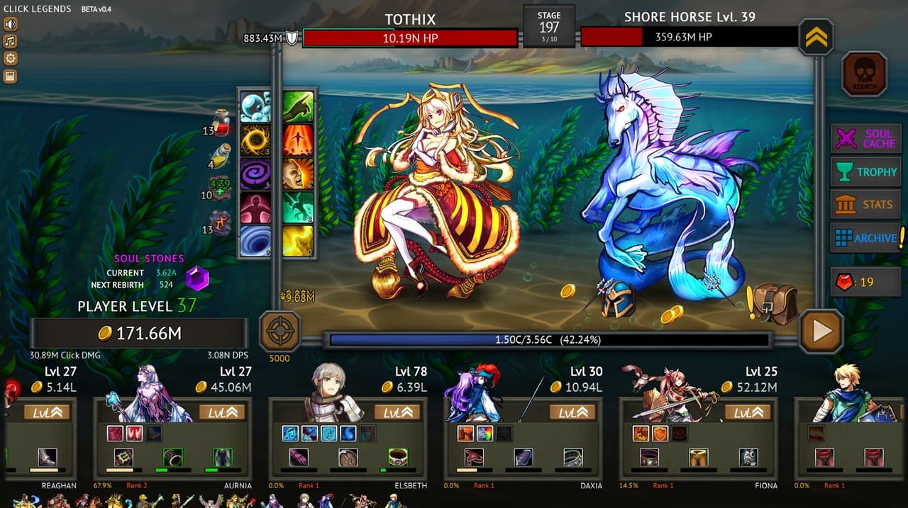 Click Legends screenshot 2