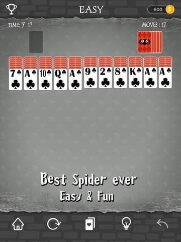 Alpha Spider Solitaire - Unlimited FreeCell plus Spades Saga screenshot 2