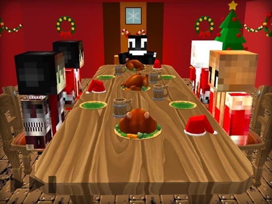 Skin Cartoon Cat Sim Christmas screenshot 6