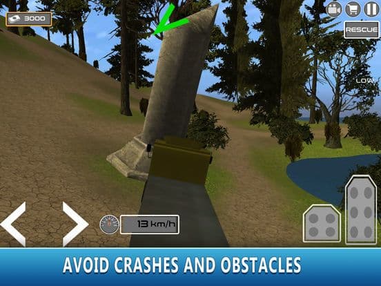 Semi Truck 4x4 Off-road Race Simulator Full screenshot 4