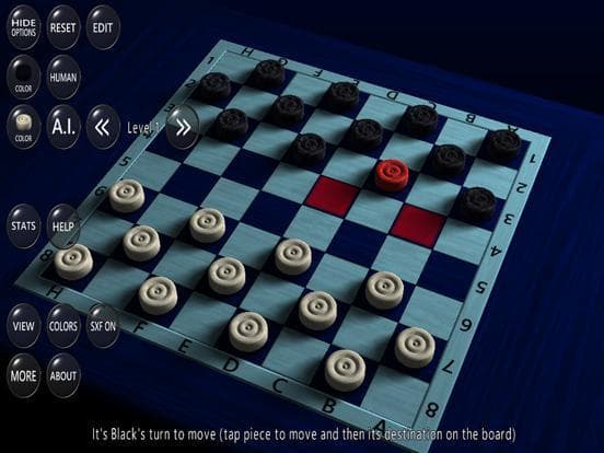 3D Checkers Game screenshot 4