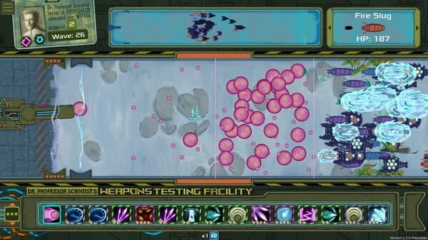 Dr. Professor Scientists Weapons Testing Facility (itch) screenshot 2